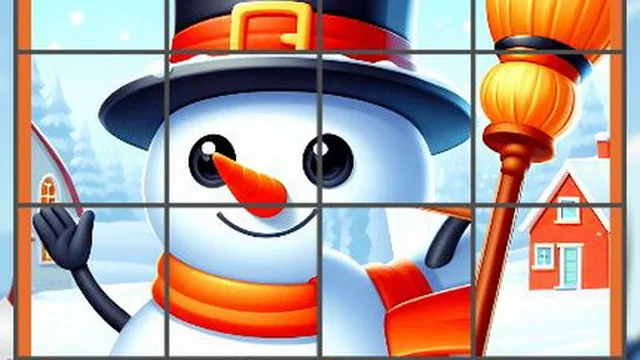 Happy Snowman Puzzle