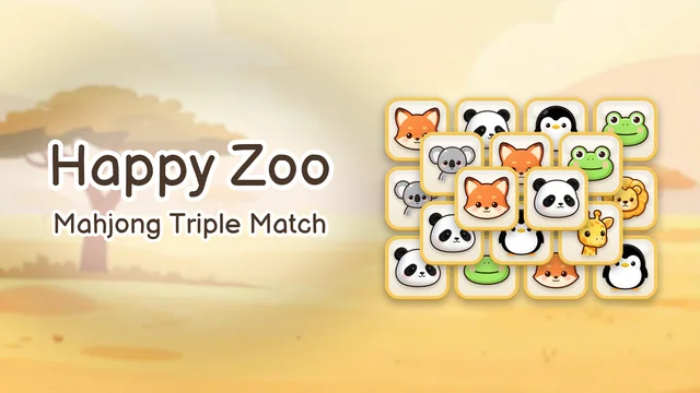 Happy Zoo: Mahjong Triple Match game thumbnail