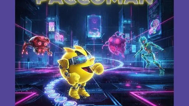 hard neon paccoman