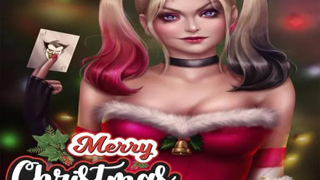 Harley Quinn Christmas Sweater Dress Up