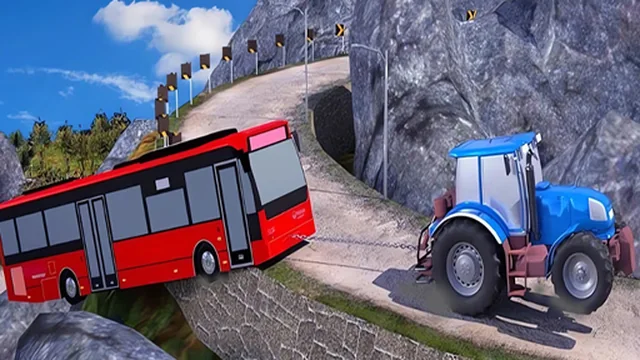 Heavy Tractor Towing