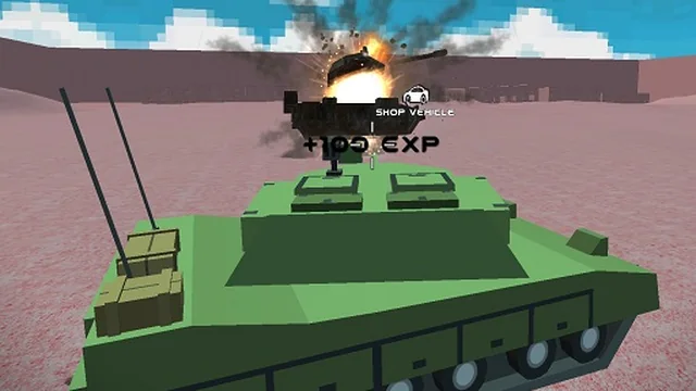 Helicopter And Tank Battle vehicle wars