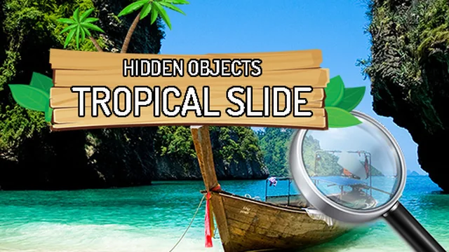 Hidden Objects Tropical Slide