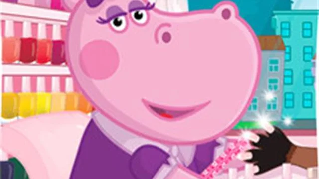 Hippo Manicure Salon Game
