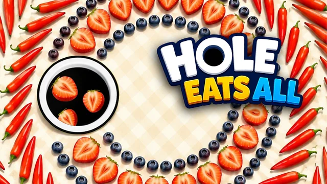 Hole Eats All: Eat Them All game thumbnail