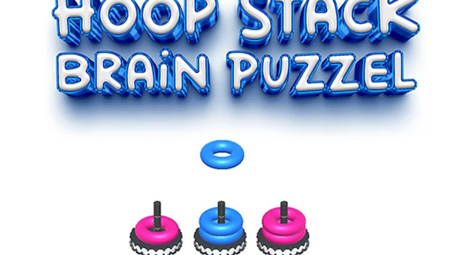 Hoop Stack Brain Puzzel Game