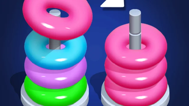 Hoop Stack - Color Sort Puzzle game thumbnail