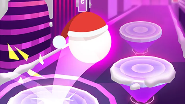 Hop Ball 3D: Dancing Ball on Marshmello Tiles Road