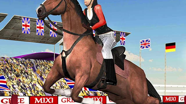 Horse Jumping Show 3D game thumbnail