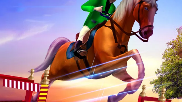 Horse Show Jump Simulator 3D game thumbnail