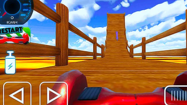 Hoverboard Stunts Hill Climb