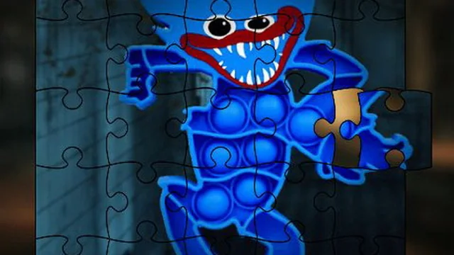 Huggy Wuggy Pop It Jigsaw