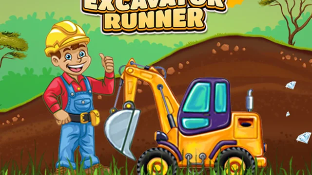 I am an Excavator Runner Game