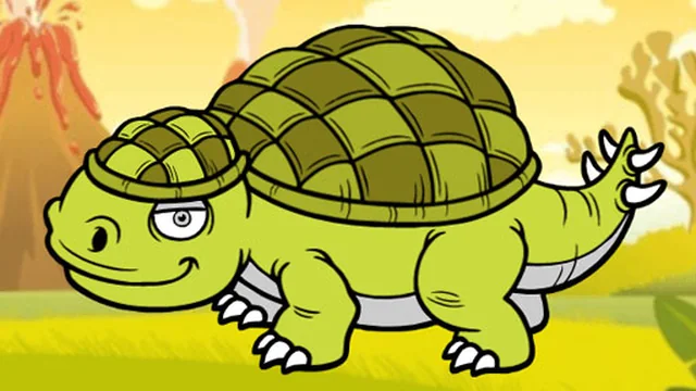 Ice Age Funny Dinosaurs Coloring