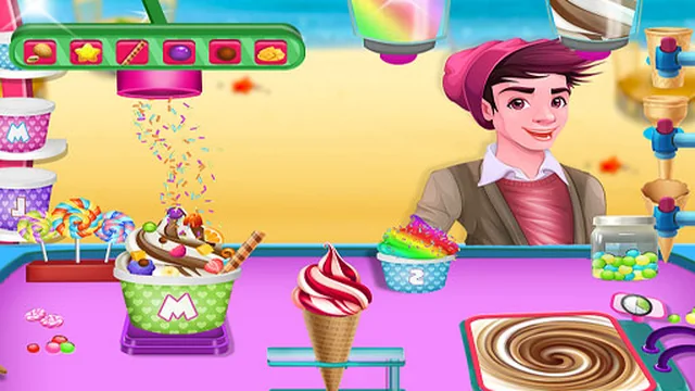 Ice Cream Maker - Make Sweet Frozen Desserts