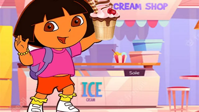Ice Cream Maker With Dora