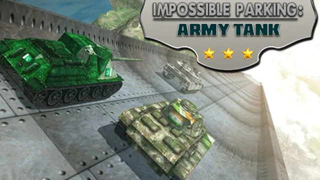 Impossible Parking : Army Tank game thumbnail