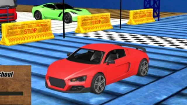 Impossible Track Car Stunt Racing Game