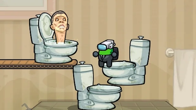 Impostor Jump Skibidi Toilet