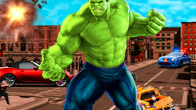 Incredible City Monster Hunk Hero Survival