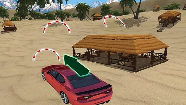Incredible Water Surfing Car Stunt Game