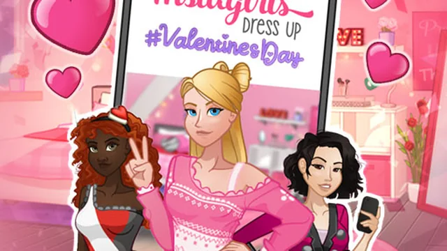 INSTAGIRLS VALENTINES DRESS UP (DCMA)