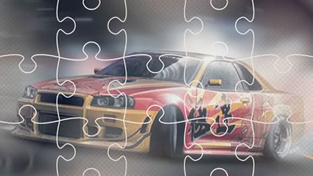 Japanese Racing Cars Jigsaw