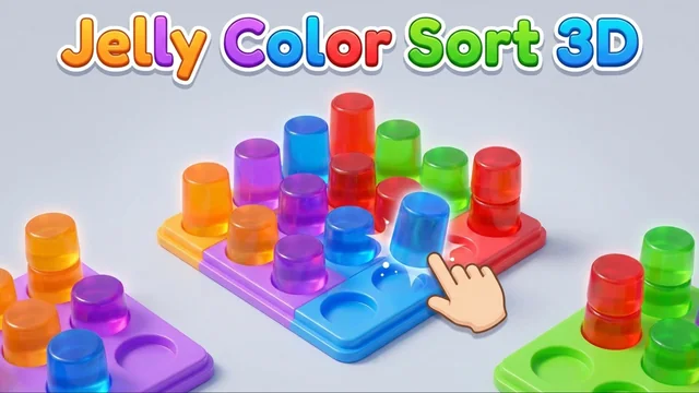 Jelly Color Sort 3D