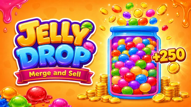 Jelly Drop: Merge & Sell game thumbnail