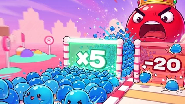 Jelly Mob Rush game thumbnail