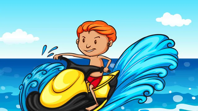 Jet Ski Summer Fun Hidden