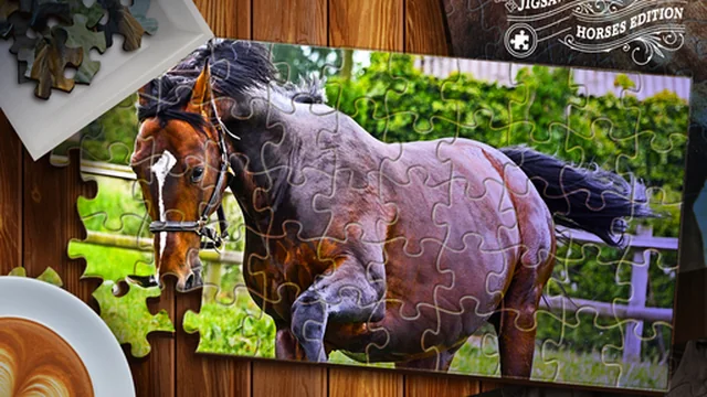 Jigsaw Puzzle Horses Edition