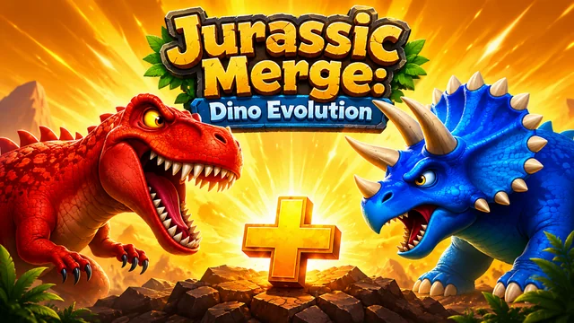 Jurassic Merge: Dino Evolution game thumbnail