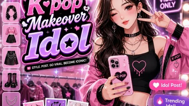 K pop Makeover Idol