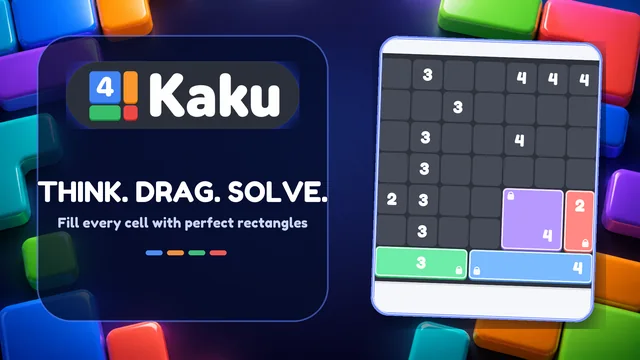Kaku: Shikaku Logic Puzzle