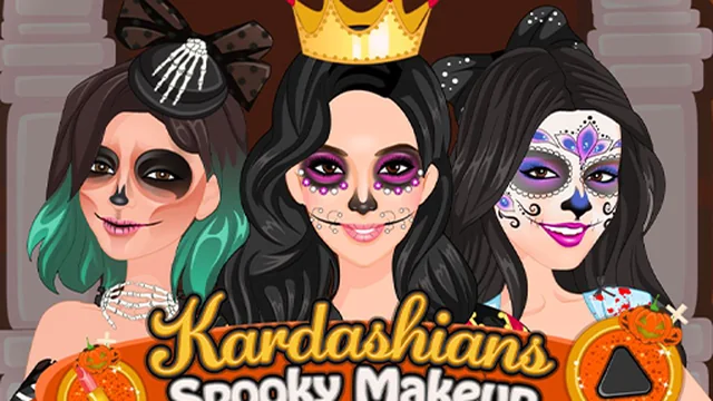 Kardashians Spooky Makeup