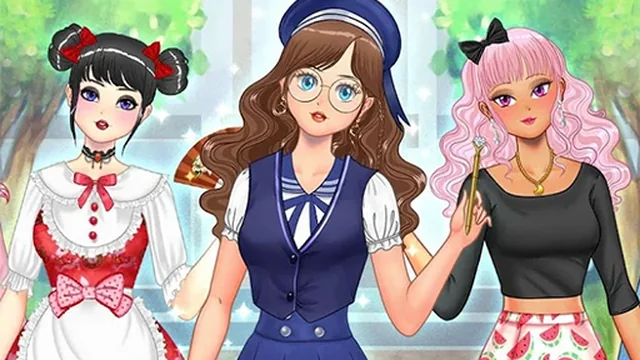 Kawaii High School Teacher Dress Up