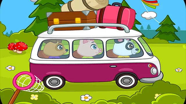 Kids camping game thumbnail