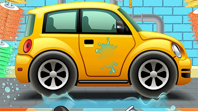 Kids Car Wash Service Auto Workshop Garage