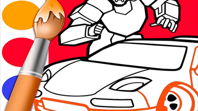 Kids Coloring Book for Boys
