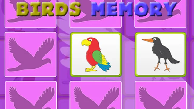 Kids Memory Game - Birds game thumbnail