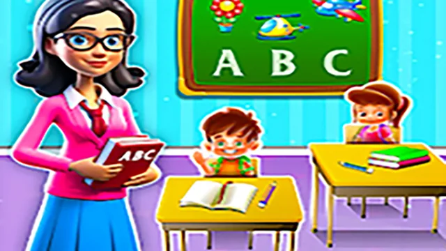 Kindergarten School Teacher