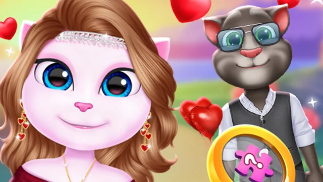 Kitty Couple Lovely Valentine