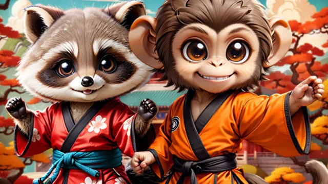 Kung Fu Little Animals