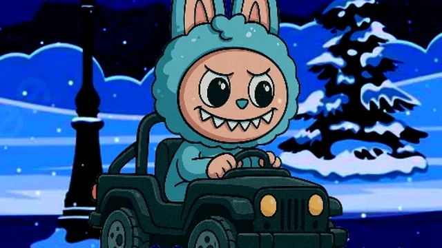 Labubu Auto Adventure game thumbnail