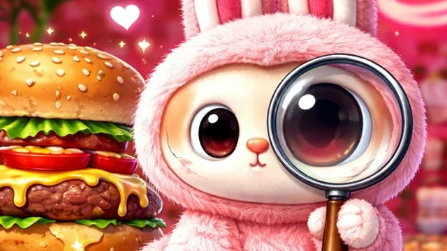 Labubu Hidden Burger