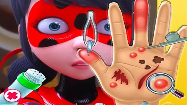 ladybug miraculous Hand Doctor - Fun Games for Gir