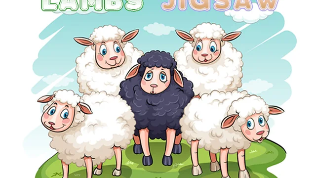 Lambs Jigsaw game thumbnail