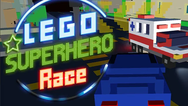 Lego Superhero Race game thumbnail