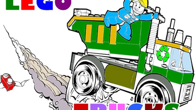 Lego Trucks Coloring game thumbnail